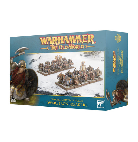OLD WORLD DWARF MOUNTAIN HOLDS: DWARF IRONBREAKERS