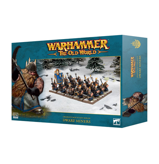 THE OLD WORLD: DWARFEN MOUNTAIN HOLDS: DWARF MINERS