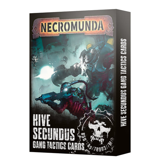 NECROMUNDA: HIVE SECUNDUS TACTICS CARDS (EL)