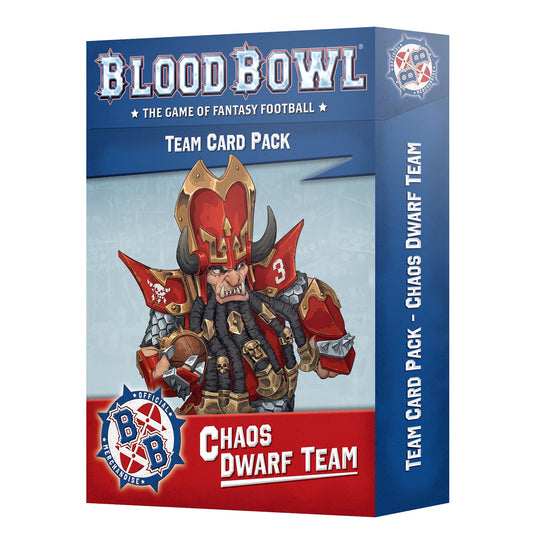 BLOOD BOWL: CHAOS DWARF CARDS (EL)