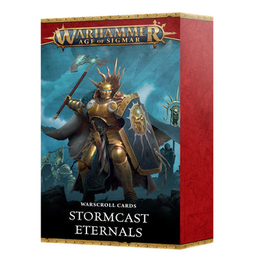 WARSCROLL CARDS: STORMCAST ETERNALS ENG (Pre-Order)