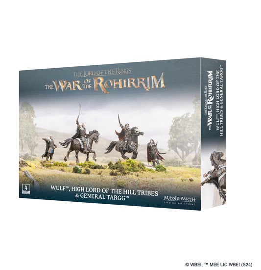 MIDDLE-EARTH SBG: WULF HIGH LORD OF THE HILL TRIBES & GENERAL TARGG