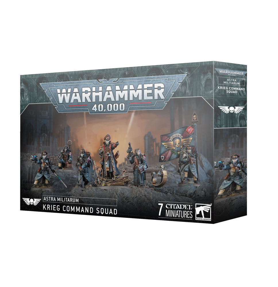 ASTRA MILITARUM: KRIEG COMMAND SQUAD (Pre-Order)