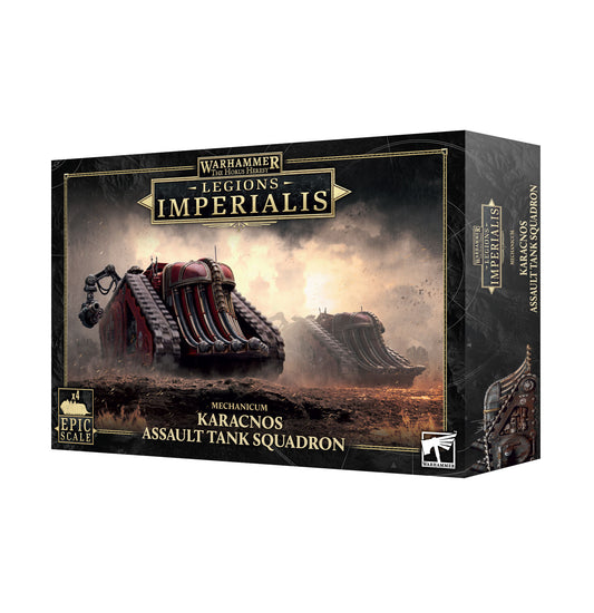 LEGION IMPERIALIS: MECHANICUM KARACNOS ASSAULT TANK SQ
