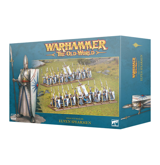 THE OLD WORLD: HIGH ELF REALMS: ELVEN SPEARMEN