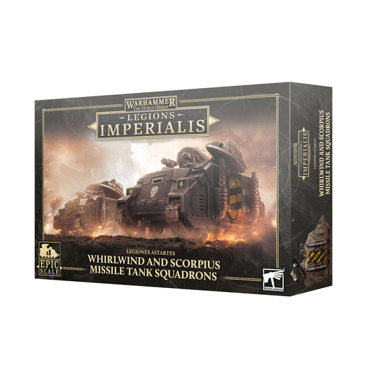 LEGIONS IMPERIALIS: WHIRLWIND / SCORPIUS MISSILE TANK SQUADRON (Pre-Order)