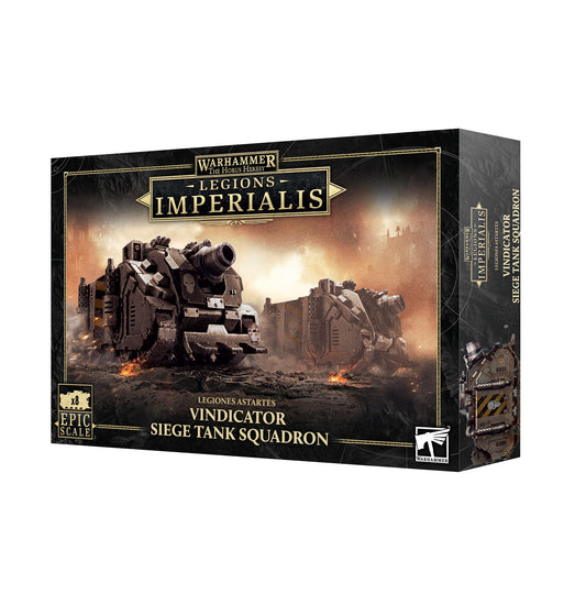 LEGIONS IMPERIALIS: VINDICATOR SIEGE TANK SQUADRON (Pre-Order)