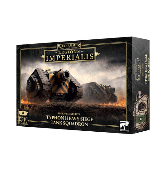 LEGIONS IMPERIALIS: TYPHON HEAVY SIEGE TANK SQUADRON (Pre-Order)
