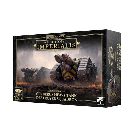 LEGIONS IMPERIALIS: CERBERUS HEAVY TANK DESTROYER SQUADRON (Pre-Order)