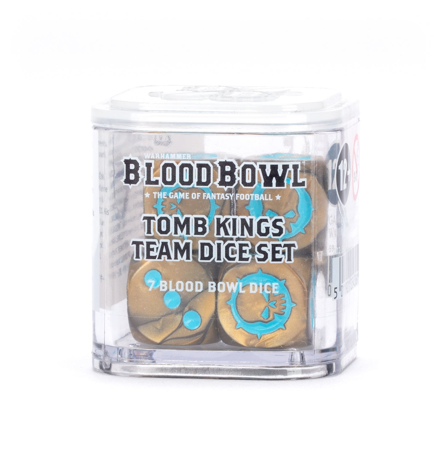 BLOOD BOWL: TOMB KINGS TEAM DICE SET (Pre-Order)