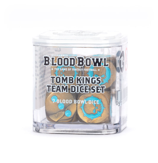 BLOOD BOWL: TOMB KINGS TEAM DICE SET (Pre-Order)