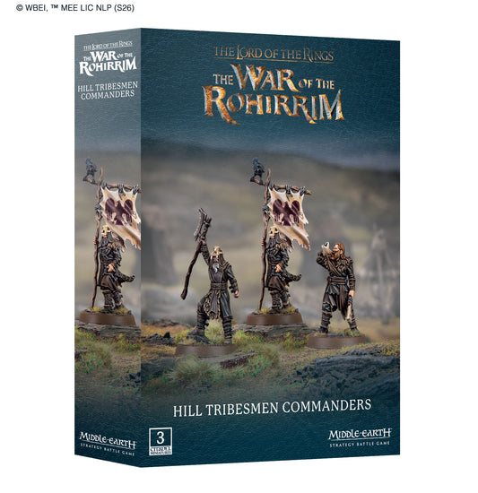 MIDDLE-EARTH SBG: HILL TRIBESMEN COMMANDERS (Pre-Order)