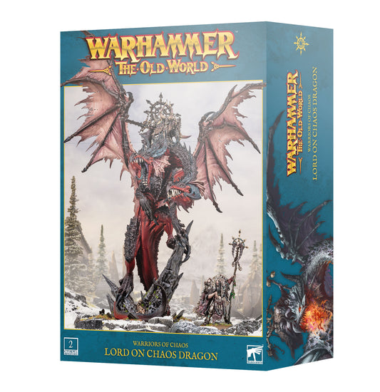 THE OLD WORLD: WARRIORS OF CHAOS: WARRIORS OF CHAOS: LORD ON CHAOS DRAGON (Pre-Order)