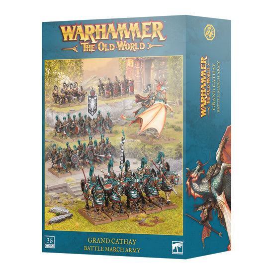 THE OLD WORLD: GRAND CATHAY: BATTLE MARCH ARMY (Pre-Order)