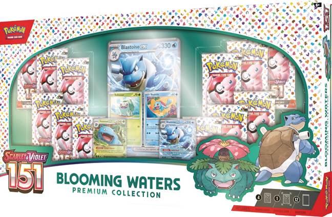 Pokémon TCG: Blooming Waters – Premium Collection (Pre-Order)