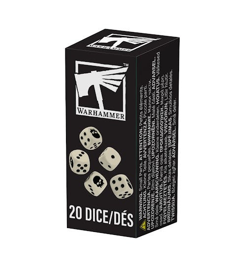 WARHAMMER DICE SET 20 (Pre-Order)