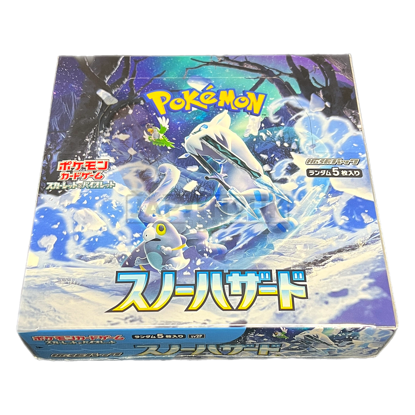 Japanese Pokemon TCG Scarlet Violet Snow Hazard SV2P Sealed Booster Box