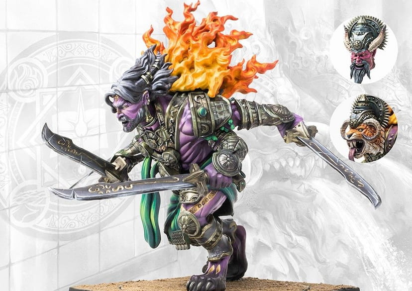 Sorcerer Kings: Rakshasa Bakasura with Swords - Conquest