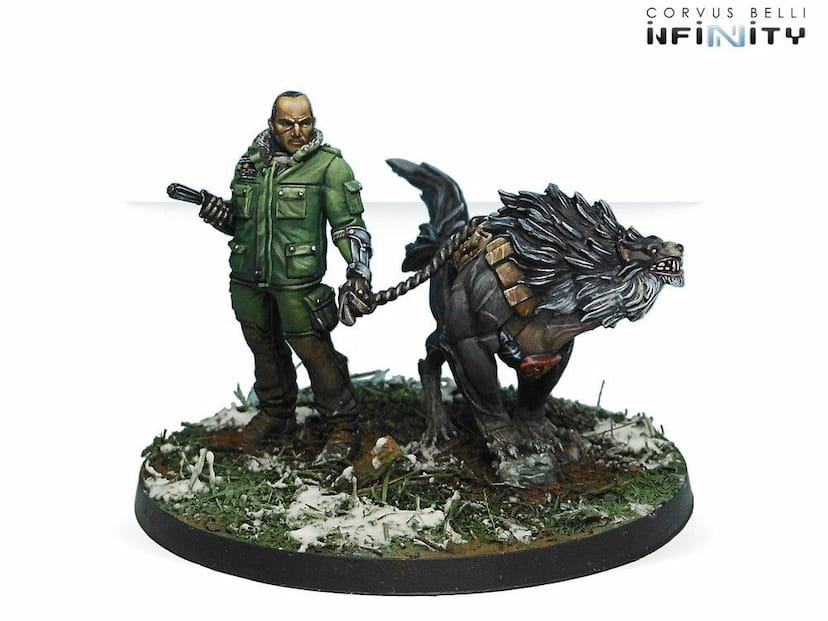 Col. Yevgueni Voronin, Cossack Diplomatic Corps (Rifle/AP CCW) Infinity Corvus Belli