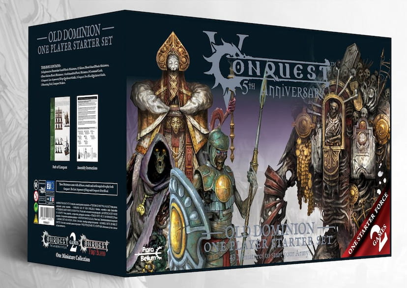 Conquest Old Dominion: Conquest 5th Anniversary Supercharged Starter Set