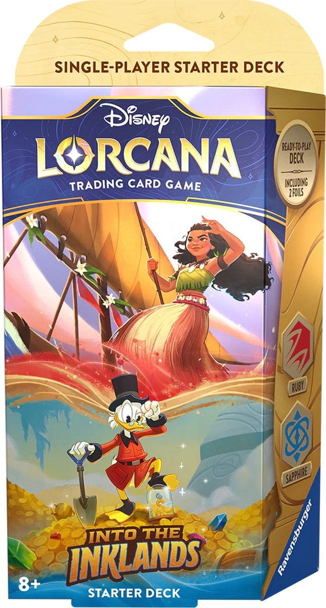 Disney Lorcana: Into the Inklands - Starter Deck - Moana and Scrooge McDuck