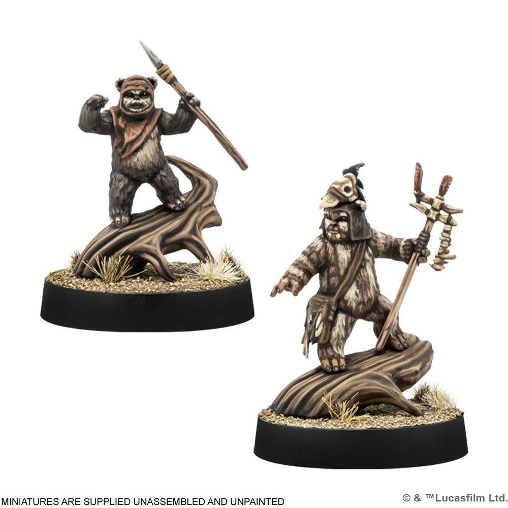 Logray & Wicket Commander Expansion: Star Wars Legion