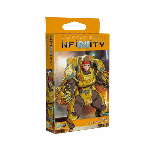 Diggers, Armed Prospectors (Chain Rifle) - Infinity Corvus Belli