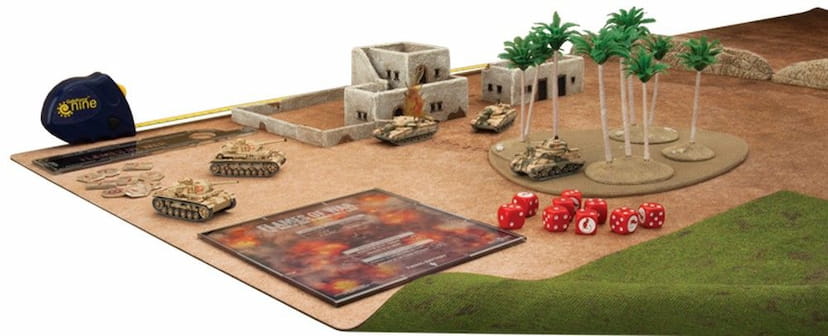 Battlefield in a Box: Gaming Mat - Grassland / Desert