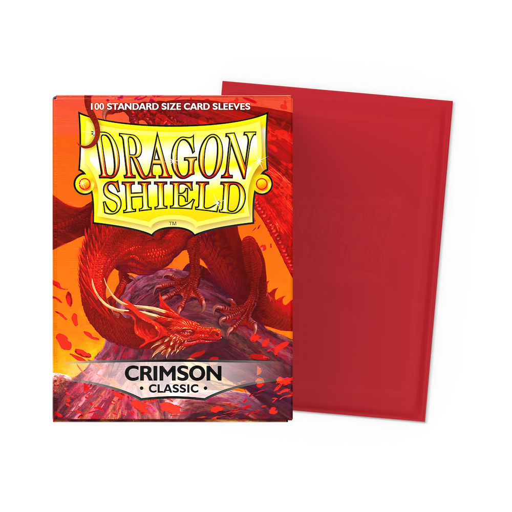 Dragon Shield Standard Classic Sleeves - Crimson