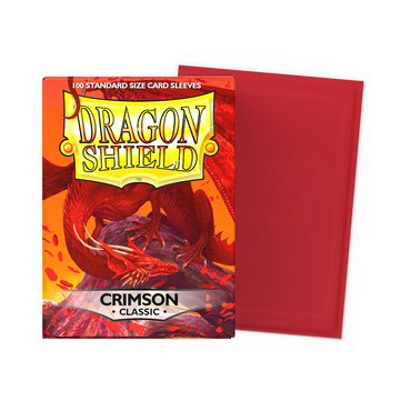 Dragon Shield Standard Classic Sleeves - Crimson
