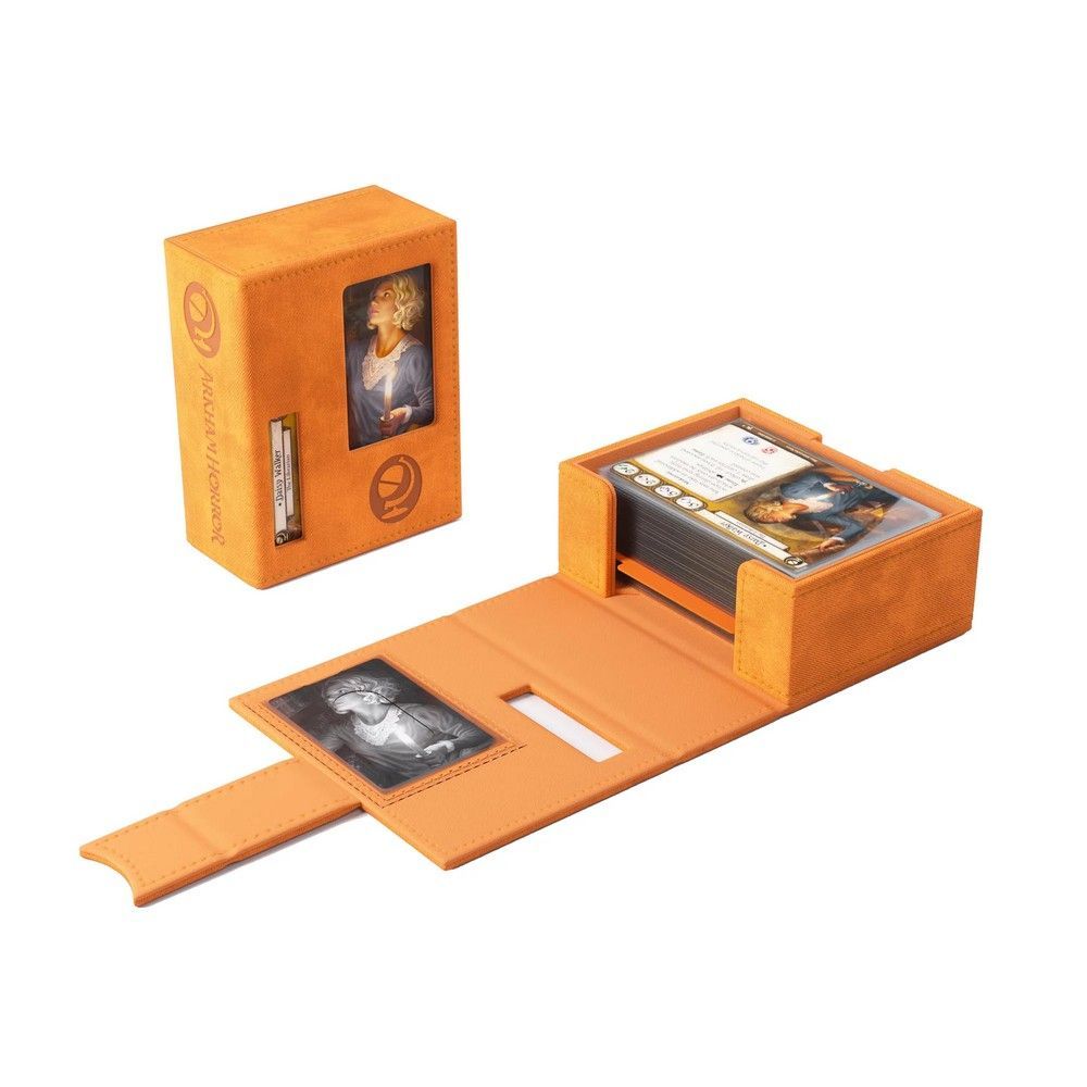 Gamegenic Arkham Horror Investigator DeckTome - Seeker (Orange)