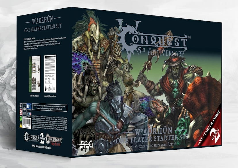 Conquest W'adrhun: Conquest 5th Anniversary Supercharged Starter Set