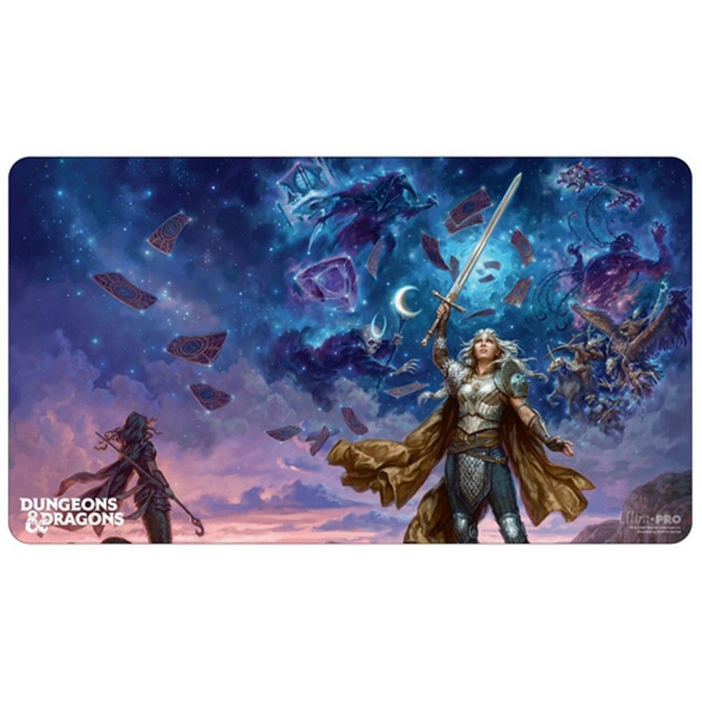 The Deck of Many Things Playmat Featuring: Standard Cover Artwork: D&D