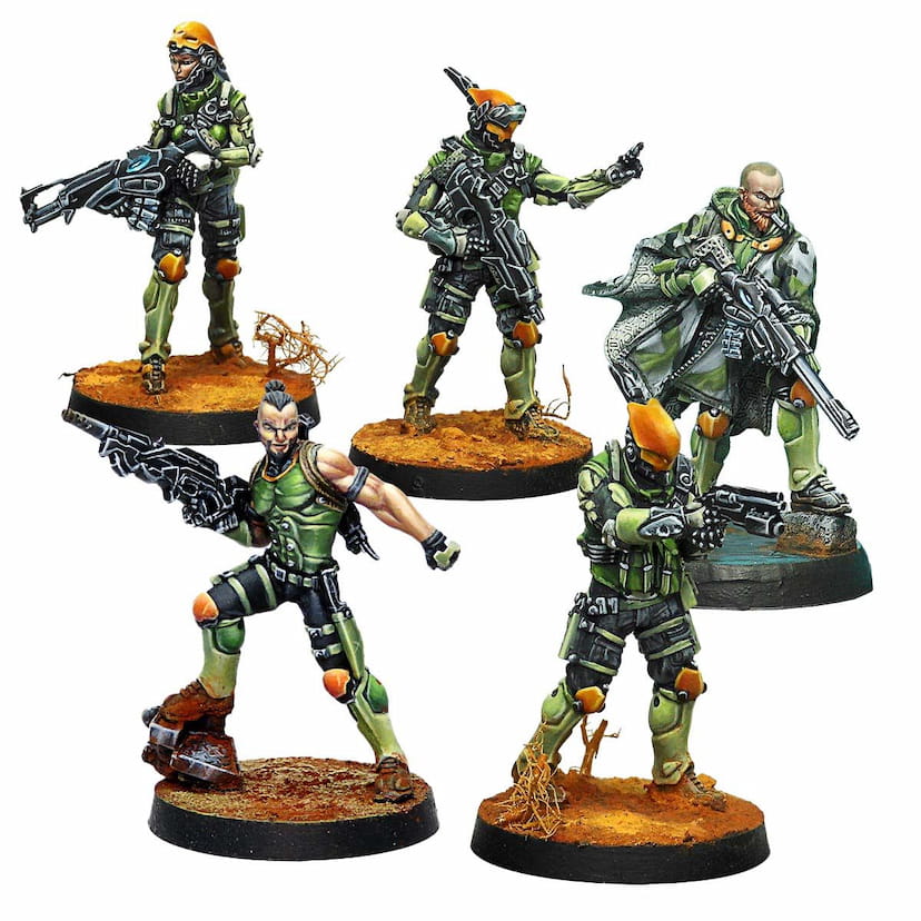 Druze Shock Teams - Infinity Corvus Belli
