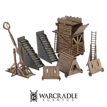 Warcradle Scenics Gloomburg - Siege Engines & Scatter
