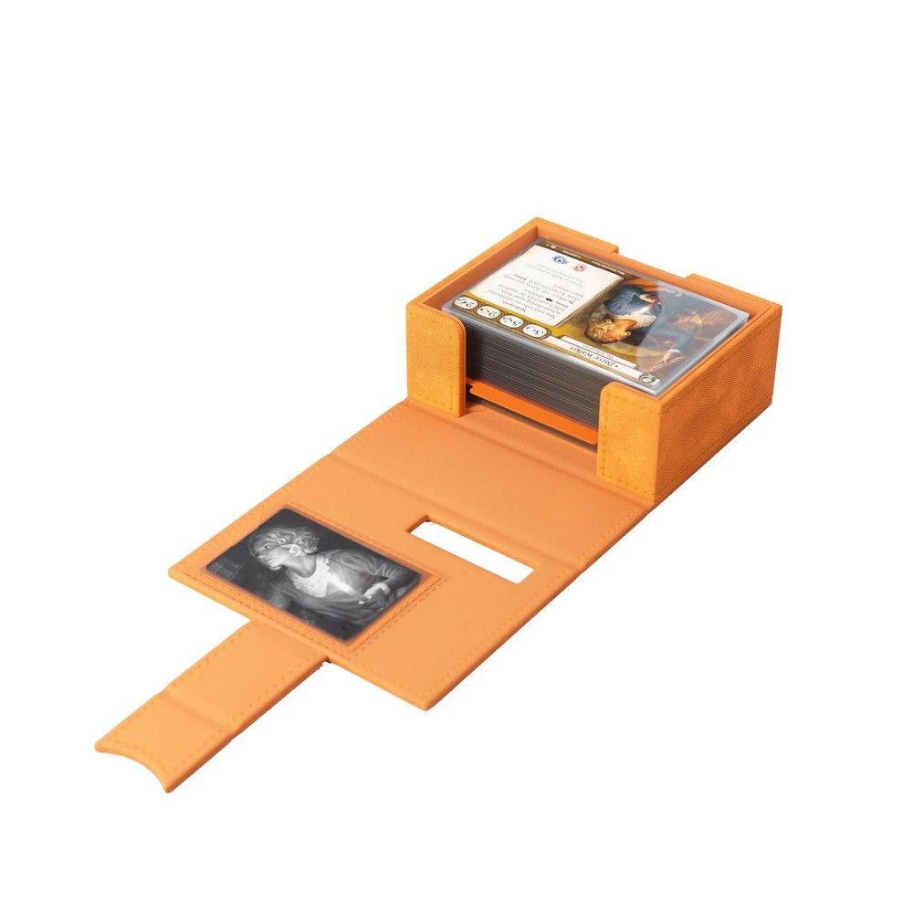 Gamegenic Arkham Horror Investigator DeckTome - Seeker (Orange)