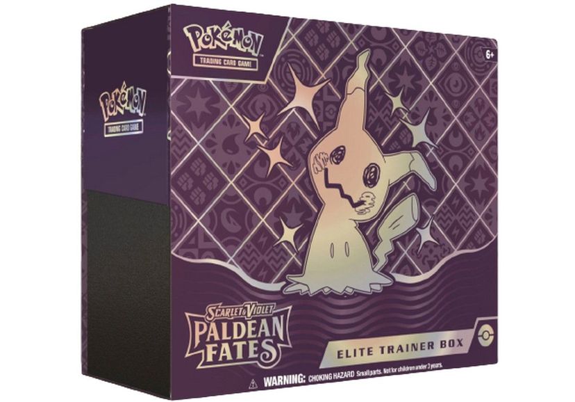 Pokemon TCG: Scarlet & Violet 4.5 Paldean Fates Elite Trainer Box