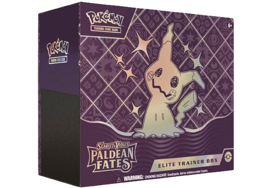 Pokemon TCG: Scarlet & Violet 4.5 Paldean Fates Elite Trainer Box