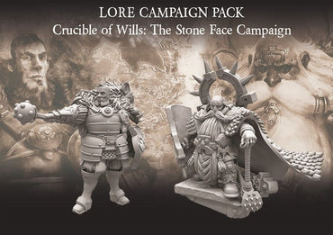 Conquest Lore Campaign Pack - Crucible of Wills: The Stone Face Campaign (Pre-Order)