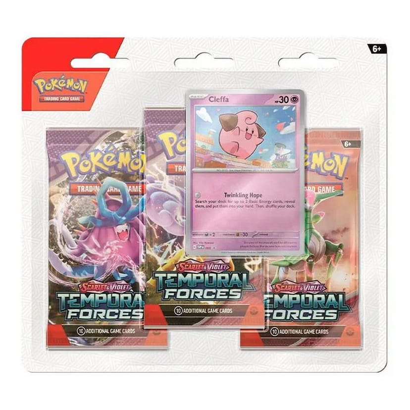 Pokemon TCG: Temporal Forces 3-Pack - Cleffa