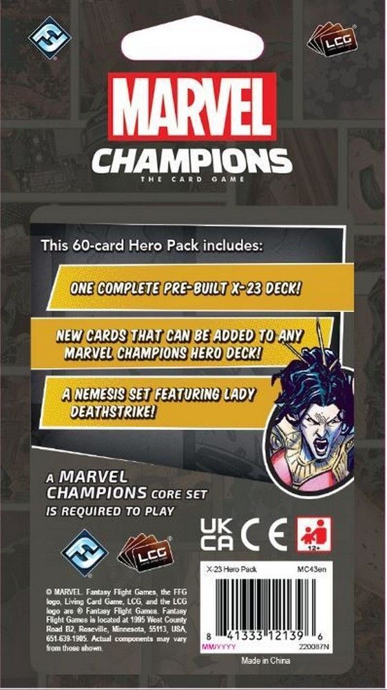 X-23 Hero Pack: Marvel Champions