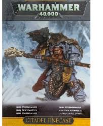 Space Wolves: Njal Stormcaller in terminator armour (D)