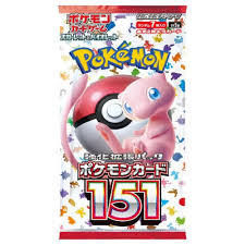 Japanese Pokemon TCG Scarlet Violet 151 Set SV2A Booster Pack