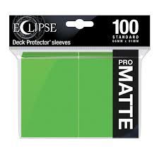 Ultra Pro Eclipse Matte Standard Card Sleeves: Lime Green (100)