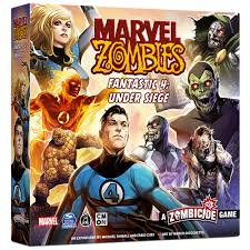 Marvel Zombies: Fantastic 4 Under Siege boardgame