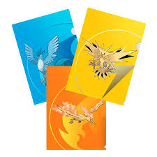 Ultra Pro Pokemon Tournament Folios 3-Pack - Zapdos, Moltres and Articuno (Series 3)