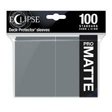 Ultra Pro Eclipse Matte Standard Card Sleeves: Smoke Grey (100)