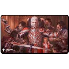 MTG: Commander Series- Release 3- Enemy Color- Black Stitched Playmat- Edgar - Fan Vote (Pre-Order)