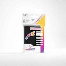 Gamegenic Prime Japanese Sized Sleeves Black (60 ct.)