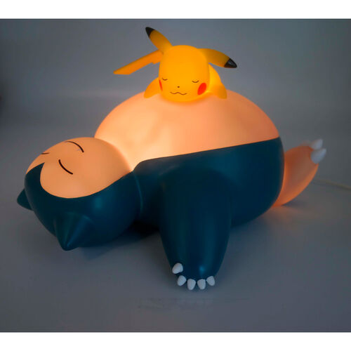 Pokémon LED Light Snorlax and Pikachu Sleeping 25 cm